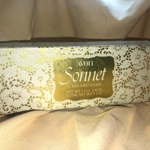 Vintage avon soap new in box and sealed